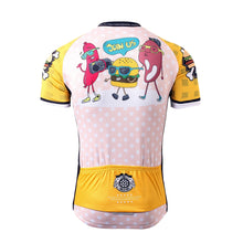 Load image into Gallery viewer, Thriller Rider Sports Bicycle Clothing Mens Cycling Jersey Short Sleeve(The Burgers)
