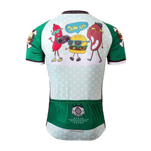 Load image into Gallery viewer, Thriller Rider Sports Bicycle Clothing Mens Cycling Jersey Short Sleeve(The Burgers)
