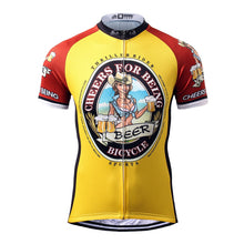 Load image into Gallery viewer, Thriller Rider Sports Bicycle Clothing Mens Cycling Jersey Short Sleeve(Cheer for Being)
