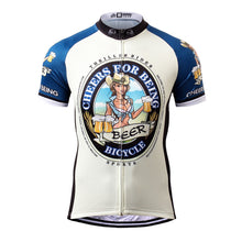 Load image into Gallery viewer, Thriller Rider Sports Bicycle Clothing Mens Cycling Jersey Short Sleeve(Cheer for Being)
