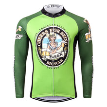 Load image into Gallery viewer, Thriller Rider Sports Bicycle Clothing Mens Cycling Jersey Long Sleeve(Cheer for Being)
