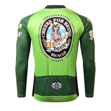 Load image into Gallery viewer, Thriller Rider Sports Bicycle Clothing Mens Cycling Jersey Long Sleeve(Cheer for Being)
