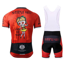 Load image into Gallery viewer, Thriller Rider Sports Bicycle Clothing Mens Cycling Jersey Short Sleeve and Bib Shorts Kit(Manipulated)
