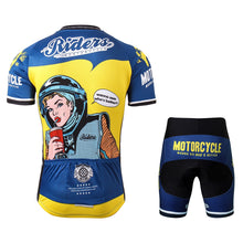 Load image into Gallery viewer, Thriller Rider Sports Bicycle Clothing Mens Cycling Jersey Short Sleeve and Shorts Kit(Riders)
