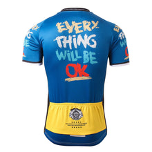 Load image into Gallery viewer, Thriller Rider Sports Bicycle Clothing Mens Cycling Jersey Short Sleeve(Everything Will Be OK)
