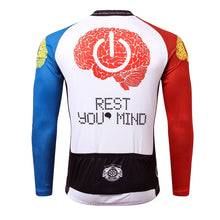 Load image into Gallery viewer, Thriller Rider Sports Bicycle Clothing Mens Cycling Jersey Long Sleeve(Rest Your Mind)
