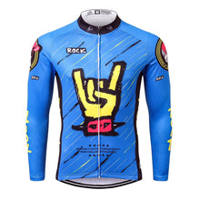 Load image into Gallery viewer, Thriller Rider Sports Bicycle Clothing Mens Cycling Jersey Long Sleeve(Rock)
