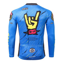 Load image into Gallery viewer, Thriller Rider Sports Bicycle Clothing Mens Cycling Jersey Long Sleeve(Rock)
