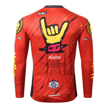 Load image into Gallery viewer, Thriller Rider Sports Bicycle Clothing Mens Cycling Jersey Long Sleeve(Aloha)
