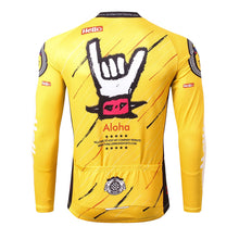 Load image into Gallery viewer, Thriller Rider Sports Bicycle Clothing Mens Cycling Jersey Long Sleeve(Aloha)
