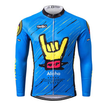 Load image into Gallery viewer, Thriller Rider Sports Bicycle Clothing Mens Cycling Jersey Long Sleeve(Aloha)
