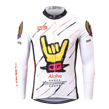 Load image into Gallery viewer, Thriller Rider Sports Bicycle Clothing Mens Cycling Jersey Long Sleeve(Aloha)
