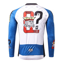 Load image into Gallery viewer, Thriller Rider Sports Bicycle Clothing Mens Cycling Jersey Long Sleeve(Where is My Queen)
