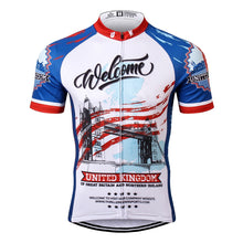 Load image into Gallery viewer, Thriller Rider Sports Bicycle Clothing Mens Cycling Jersey Short Sleeve(United Kingdom)
