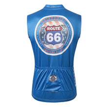 Load image into Gallery viewer, Thriller Rider Sports Bicycle Clothing Mens Cycling Vests Sleeveless(Route 66)
