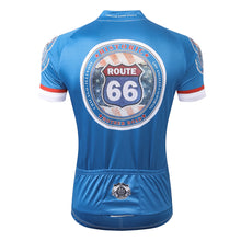 Load image into Gallery viewer, Thriller Rider Sports Bicycle Clothing Mens Cycling Jersey Short Sleeve(Route 66)
