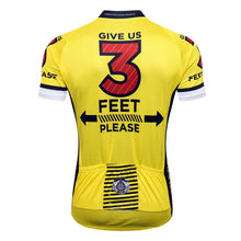 Load image into Gallery viewer, Thriller Rider Sports Bicycle Clothing Mens Cycling Jersey Short Sleeve(Give Us 3 Feet Please)
