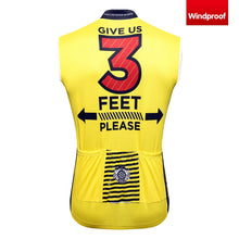 Load image into Gallery viewer, Thriller Rider Sports Bicycle Clothing Mens Cycling Vests Windproof Sleeveless(Give Us 3 Feet Please)
