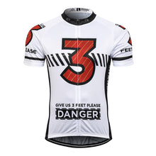 Load image into Gallery viewer, Thriller Rider Sports Bicycle Clothing Mens Cycling Jersey Short Sleeve(Give Us 3 Feet Please)
