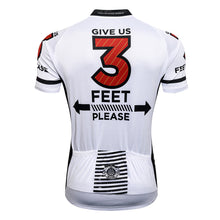 Load image into Gallery viewer, Thriller Rider Sports Bicycle Clothing Mens Cycling Jersey Short Sleeve(Give Us 3 Feet Please)
