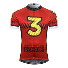 Load image into Gallery viewer, Thriller Rider Sports Bicycle Clothing Mens Cycling Jersey Short Sleeve(Give Us 3 Feet Please)
