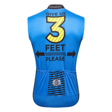 Load image into Gallery viewer, Thriller Rider Sports Bicycle Clothing Mens Cycling Vests Sleeveless(Give Us 3 Feet Please)
