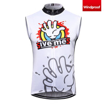 Load image into Gallery viewer, Thriller Rider Sports Bicycle Clothing Mens Cycling Vests Windproof Sleeveless(Give Me Five)
