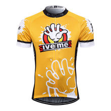 Load image into Gallery viewer, Thriller Rider Sports Bicycle Clothing Mens Cycling Jersey Short Sleeve(Give Me Five)
