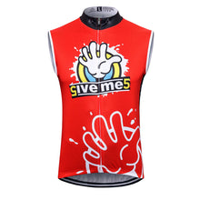 Load image into Gallery viewer, Thriller Rider Sports Bicycle Clothing Mens Cycling Vests Sleeveless(Give Me Five)
