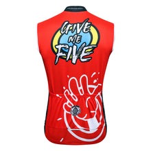 Load image into Gallery viewer, Thriller Rider Sports Bicycle Clothing Mens Cycling Vests Sleeveless(Give Me Five)
