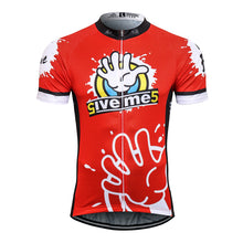 Load image into Gallery viewer, Thriller Rider Sports Bicycle Clothing Mens Cycling Jersey Short Sleeve(Give Me Five)
