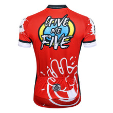 Load image into Gallery viewer, Thriller Rider Sports Bicycle Clothing Mens Cycling Jersey Short Sleeve(Give Me Five)
