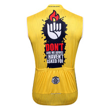 Load image into Gallery viewer, Thriller Rider Sports Bicycle Clothing Mens Cycling Vests Sleeveless(Don&#39;t Give Me Advice)
