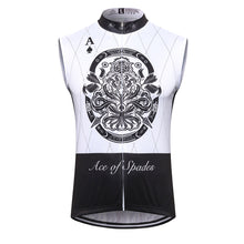 Load image into Gallery viewer, Thriller Rider Sports Bicycle Clothing Mens Cycling Vests Sleeveless(Ace of Spades)
