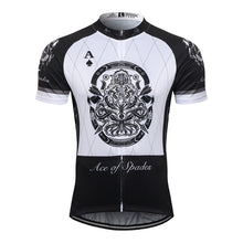 Load image into Gallery viewer, Thriller Rider Sports Bicycle Clothing Mens Cycling Jersey Short Sleeve(Ace of Spades)
