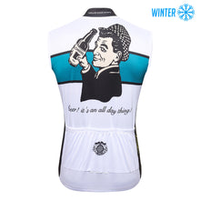 Load image into Gallery viewer, Thriller Rider Sports Bicycle Clothing Mens Cycling Vests Winter Sleeveless(Cheers for Being)
