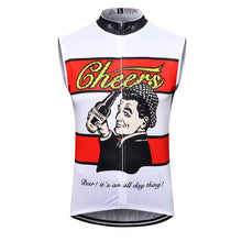 Load image into Gallery viewer, Thriller Rider Sports Bicycle Clothing Mens Cycling Vests Sleeveless(Cheers for Being)
