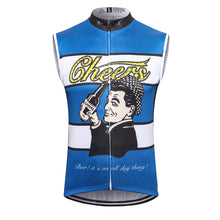 Load image into Gallery viewer, Thriller Rider Sports Bicycle Clothing Mens Cycling Vests Sleeveless(Cheers for Being)
