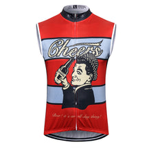 Load image into Gallery viewer, Thriller Rider Sports Bicycle Clothing Mens Cycling Vests Sleeveless(Cheers for Being)
