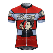 Load image into Gallery viewer, Thriller Rider Sports Bicycle Clothing Mens Cycling Jersey Short Sleeve(Cheers for Being)
