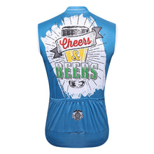 Load image into Gallery viewer, Thriller Rider Sports Bicycle Clothing Mens Cycling Vests Sleeveless(Cheers &amp; Beers)
