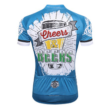 Load image into Gallery viewer, Thriller Rider Sports Bicycle Clothing Mens Cycling Jersey Short Sleeve(Cheers &amp; Beers)
