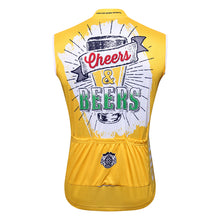 Load image into Gallery viewer, Thriller Rider Sports Bicycle Clothing Mens Cycling Vests Sleeveless(Cheers &amp; Beers)
