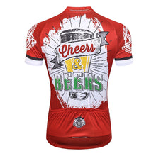 Load image into Gallery viewer, Thriller Rider Sports Bicycle Clothing Mens Cycling Jersey Short Sleeve(Cheers &amp; Beers)
