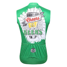 Load image into Gallery viewer, Thriller Rider Sports Bicycle Clothing Mens Cycling Vests Sleeveless(Cheers &amp; Beers)
