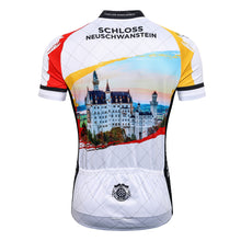 Load image into Gallery viewer, Thriller Rider Sports Bicycle Clothing Mens Cycling Jersey Short Sleeve(Schoss Neuschwanstein)
