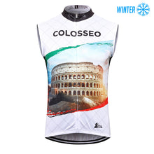 Load image into Gallery viewer, Thriller Rider Sports Bicycle Clothing Mens Cycling Vests Winter Sleeveless(Colosseo)
