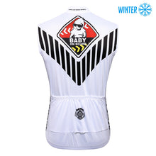 Load image into Gallery viewer, Thriller Rider Sports Bicycle Clothing Mens Cycling Vests Winter Sleeveless(Baby on Board)
