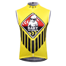 Load image into Gallery viewer, Thriller Rider Sports Bicycle Clothing Mens Cycling Vests Sleeveless(Baby on Board)
