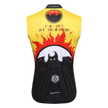 Load image into Gallery viewer, Thriller Rider Sports Bicycle Clothing Mens Cycling Vests Sleeveless(The Devil is in Your Heart)
